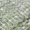 Homeroots 8' Olive Green And Ivory Round Argyle Washable Indoor Outdoor Area Rug 615808 - alternate 3