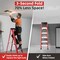 Wrightmaster 5.2 ft. Fiberglass Single-Sided Step Ladder, 10 ft. Reach, with Tool Holder, 330 lb. Load Capacity ZOR-P312090 - alternate 3