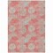Homeroots 10' X 14' Salmon Ivory And Sky Blue Polka Dot Washable Indoor Outdoor Area Rug 614712 - alternate 2