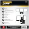 Bell Link 3-Head Security Light, 120 V, 35 W, LED Lamp, Daylight/Warm White, 4000 Lumens, Bronze Fixture CL-SLM4KACBZ-3H - alternate 2