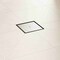 Hansgrohe Brilliance Point Drain Set 4"x 4" Trim Tileable Rear Cover and Rough in Brushed Stainless Steel 56130801 - alternate 2