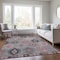 Homeroots 8' X 10' Gray Mauve And Charcoal Southwestern Washable Indoor Outdoor Area Rug 615137 - alternate 3