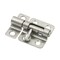 Prime-Line Door and Gate, Slide Barrel Bolt Latch 2 inch with Screws, Stainless Steel (Single Pack) U 117511 - alternate 1