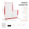 Vevor L Screen Baseball Pitching Net for Batting Cage Softball Screen 7x7ft SSPDYBQ002 - alternate 2