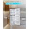 Black&Decker 10 Cu. Ft. Top Mount Refrigerator / Freezer -Stainless Look BR1000HS - alternate 3