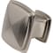 Designperfect 1-3/16 Overall Length Square Cabinet Knob, Brushed Satin Nickel DPA-S77KSNB - alternate 4