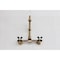 Kingston Brass Two-Handle Wall Mount Bridge Kitchen Faucet, Antique Brass KS1243PKX - alternate 3