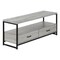 Homeroots 47in Gray Cabinet Enclosed Storage TV Stand 490361 - alternate 3