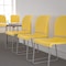 Flash Furniture Yellow Plastic Stack Chair, PK5 5-RUT-238A-YL-GG - alternate 3