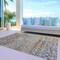 Homeroots 9' X 12' Brown And Beige Argyle Washable Indoor Outdoor Area Rug 615798 - alternate 2
