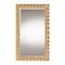 Baxton Studio Vadim Antique Gold Wood Accent Mirror with Seashell Border 254-14108-ZORO - alternate 1