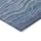 Homeroots 8' X 10' Denim Blue And Sky Blue Abstract Washable Indoor Outdoor Area Rug 618271 - alternate 3