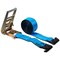 Mytee Products 3in x 30ft Ratchet Tie-Down Straps w/Flat Hooks, Ratchet Straps Blue 15,000lbs BS RS330-B - alternate 3