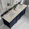 James Martin Vanities Brittany 72" Double Vanity, Victory Blue, w/ 3 CM Tajnar Eclos Top w/FreePower Wireless Charger 650-V72-VBL-FTJR - alternate 2