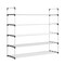 Home-Complete Shoe Rack 5-Tier Shoe Organizer for Closet, Bathroom, Entryway Shelf Holds 25 Pairs Sneakers, White HC-2104-WHT - alternate 1