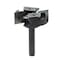 Powertec Slab Flattening Router Bit - 2+2 Flute Carbide Inserts with 1/4in Shank, 1-3/8in Cutting Diameter 73054N - alternate 1