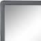 Homeroots 36" Light Gray Framed Mirror 285881 - alternate 2