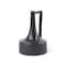 Homeroots 10" Black Ceramic Jug Vase 608289 - alternate 1