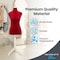 Topmaster Mannequin Adjustable Height Durable Foam and Canvas Construction Wooden Base, Compact Shoulder Width TPMAQTO47 - alternate 2