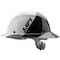 Lift Safety DAX Fiber Resin Full Brim Hard Hat (50/50 White Black) - ANSI-G, TYPE 1 HDF50-23WG - alternate 1