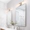 Jonathan Y McKenna 32" Modern Minimalist Dimmable Integrated LED Metal Wall Sconce, Nickel JYL7040E - alternate 2