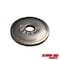 Extreme Max Extreme Max 5900.1133 Round Aluminum Backers - Natural, Pack of 1000 5900.1133 - alternate 2