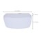 Nuvo 11in. LED Cloud Fixture 11W 27K/30K/35K/40K/50K CCT Selectable Square Shape White Finish 120V 62/1854 - alternate 2