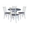 Whitewood Industries Extension Dining Tables, 45 in L, 38 in H, Parawood, 5 Piece Set K05-42DPT-C617-4 - alternate 1