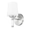 Z-Lite Henri Brushed Nickel 1 Light Vanity 7700-1V-BN - alternate 2