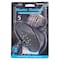 Whedon Blaster Massage Matte Black Plastic 5 settings Wallmount Showerhead 2.5 gpm BM55C - alternate 1