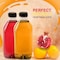 Ecoquality 32oz Empty Clear Plastic Bottles with Tamper Evident Cap For Juices, Milk, Smoothies, 20PK EQ32CLJU-20 - alternate 2