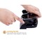 Bostitch EZ Squeeze 20 Sheet Standard 3 Hole Punch, Metal Construction, Silver/Black HP20 - alternate 2