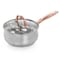 Gibson Home Bransonville 8 Piece Stainless Steel Cookware Set in Chrome and Bronze 128618.08 - alternate 3