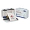 First Aid Only Unitized First Aid Kit for 10 People, 64-Pieces, OSHA/ANSI, Metal Case 240-AN - alternate 1