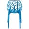 Leisuremod Modern Cornelia Dining Chair, Solid Blue, 2PK C18SBU2 - alternate 2