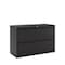 Hirsh 42" W 2 Drawer Lateral File Cabinet, Black, A4/Legal/Letter 17457 - alternate 1