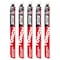 Milwaukee Tool 9" 7TPI TORCH with NITRUS Carbide for Cast Iron SAWZALL Blade 5PK 48-00-5562 - alternate 1