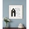 Homeroots A Housee White Framed Print Wall Art 404772 - alternate 2