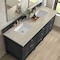 James Martin Vanities Lorelai 72" Double Vanity, Black Onyx, w/ 3 CM Tajnar Eclos Top 424-V72-BKO-3TJR - alternate 4