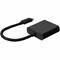 Add-On 20CM 8IN USB 3.1 TYPE C MALE TO HDMI FEMALE BLACK ADAPTER CABLE USBC2HDMI - alternate 3