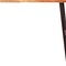 Homeroots 72" Brown And Black Solid Wood And Steel Dining Table 518608 - alternate 2
