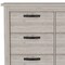 Homeroots 47" Gray Wood Six Drawer Double Dresser 477760 - alternate 2