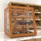 Koolmore 21 In. Artisan Wooden Bakery Display Slanted Case 3.5 Cu ft, light color KM-BDW-21SLL - alternate 3