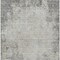 Homeroots 9' X 12' Gray And Ivory Abstract Washable Indoor Outdoor Area Rug 612332 - alternate 3