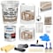 Armorpoxy 17 Pc Epoxy Floor Kit 2-Layer - 300 Sq Ft  - Khaki Tan TP-KIT-KHAKITAN-S - alternate 1