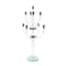 Homeroots 23" Clear And Silver Crystal Tabletop Candelabra Candle Holder 590252 - alternate 3