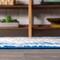 Jonathan Y Bohemian FLAIR Boho Vintage Medallion Blue/Cream 4 ft. x 6 ft. Area Rug BMF104B-4 - alternate 3