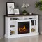 Northwest Corner TV Stand with Electric Fireplace Fits 55in TVs Console with Storage Cabinet 80-FPWF-M7 - alternate 3