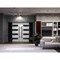Vdomdoors Front Exterior Prehung Aluminum Double Doors Ronex0131 Grey 2 Sidelights Mirrored Clear Glass Entry RONEX0131DEXD-GRE-W12+72+12xH80-RH-O - alternate 3