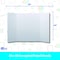 Flipside 24 x 48 1 Ply White Project Board Pack of 24 30022-24 - alternate 2